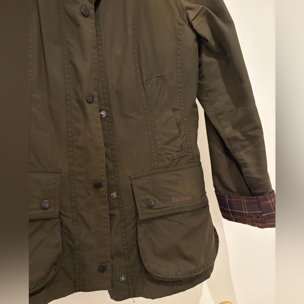 Barbour Wax Barn Jacket - Picture 5 of 8